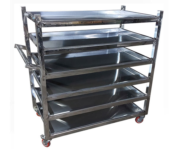 ترولی استیل | خرید ترولی استیل صنعتی